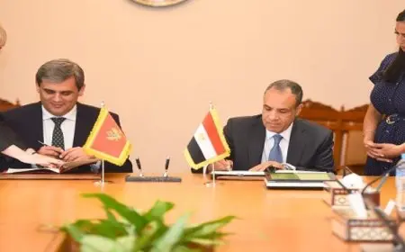 عبد العاطى ووزير خارجية الجبل الأسود يوقعان مذكرة تفاهم لتدشين آلية تشاور سياسى بين البلدين