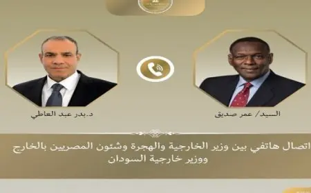 وزير الخارجية يؤكد لنظيره السودانى تضامن مصر مع بلاده إزاء استهداف المنشآت الحيوية ببورسودان