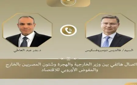 وزير الخارجية: نتطلع لسرعة إنهاء إجراءات صرف الشريحة الثانية من الحزمة المالية الأوروبية بـ4 مليارات يورو