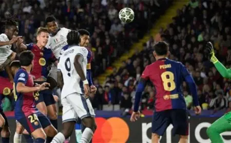 حاسوب عملاق يتنبأ بالفائز في مباراة برشلونة وإنتر ميلان اليوم