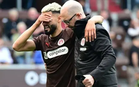 إصابة تقضي على موسم إلياس سعد مع سانت باولي