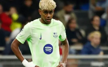 بالأرقام.. ماذا قدم لامين يامال، نجم برشلونة، أمام إنتر ميلان؟