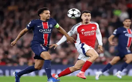 باريس سان جيرمان يسعى لتخطى الأرسنال والتأهل لنهائى الشامبيونزليج