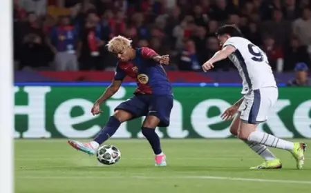 بعد مباراة ماراثونية.. إنتر ميلان يتأهل لنهائى دورى أبطال أوروبا بفوزه على برشلونة ٤ / ٣