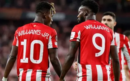 الشقيقان ويليامز يغيبان عن مواجهة مانشستر يونايتد في الدوري الأوروبي