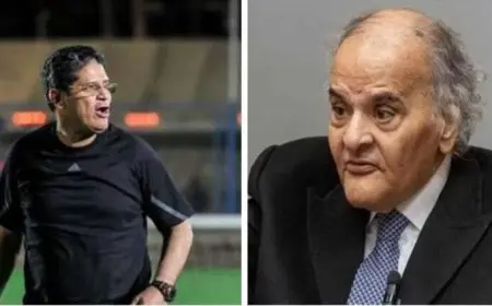«أيامك بنفسجي».. رسالة مميزة من ممدوح عباس إلى أيمن الرمادي بعد تعيينه مدرباً للزمالك