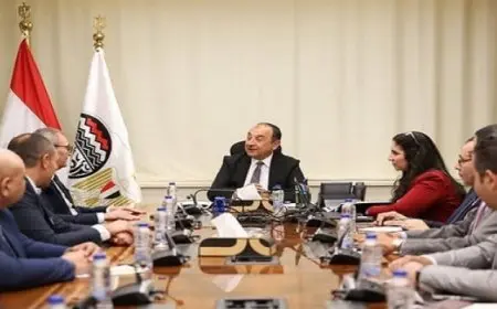وزير قطاع الأعمال العام يبحث مع مجموعة شاهينلر القابضة التركية فرص التعاون والاستثمار
