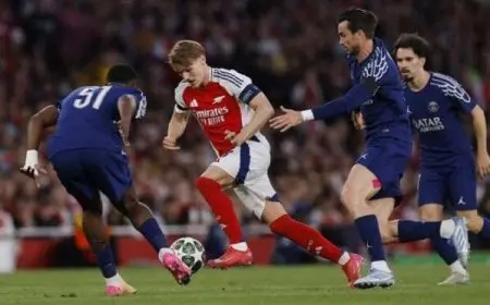 تشكيلة باريس سان جيرمان لمباراة الإياب ضد آرسنال في نصف نهائي دوري أبطال أوروبا