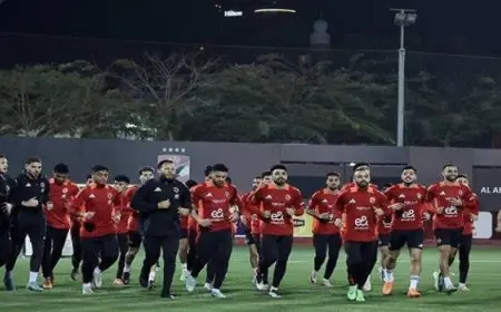 الأهلى يواجه المصرى البورسعيدى الليلة بالدورى على ستاد برج العرب