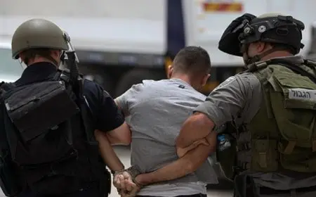 الاحتلال الإسرائيلى يعتقل 43 فلسطينيا من الضفة الغربية ويقتحم عدة بلدات