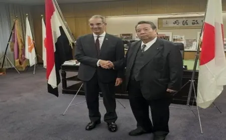 وزير الاتصالات يبحث مع نظيره اليابانى دعم التعاون فى مجالات الذكاء الاصطناعى والأمن السيبرانى