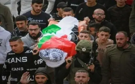 استشهاد شاب فلسطينى برصاص الاحتلال فى البلدة القديمة بنابلس