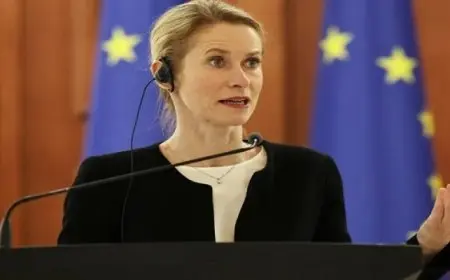 كالاس: معظم دول الاتحاد الأوروبى تتفق على أن الوضع فى غزة لا يمكن أن يستمر