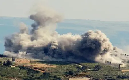 شهيد فى غارات على جنوب لبنان.. وإسرائيل “ضربنا موقعاً لحزب الله”
