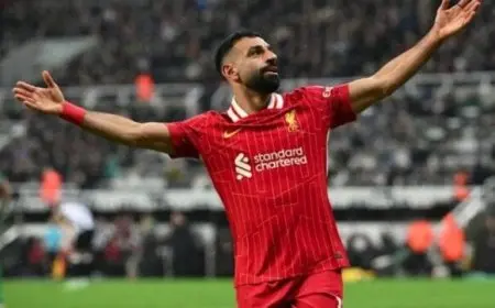 محمد صلاح يُنال جائزة أفضل لاعب في إنجلترا لعام 2023