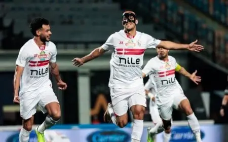 الزمالك يرتدي الزي الأسود أمام سيراميكا كليوباترا في مباراة الدوري
