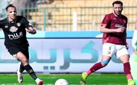 الزمالك يتعادل مع سيراميكا كليوباترا 2 / 2 فى الدورى