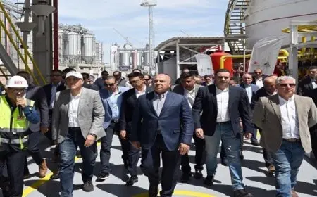 بال ..رئيس الوزراء يشهد افتتاح محطة الصب السائل لشركة “نيو هورايزون تانك ترمينال” بميناء غرب بورسعيد