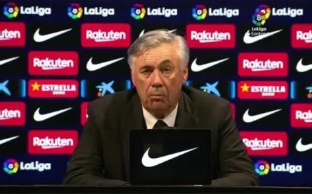 أنشيلوتي: هذا هو آخر كلاسيكو هذا الموسم لأن برشلونة لن يلعب في كأس العالم