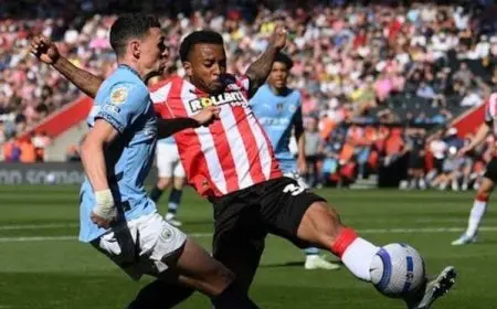 بمشاركة مرموش.. مانشستر سيتي يكتفي بالتعادل السلبي أمام ساوثهامبتون في الدوري الإنجليزي