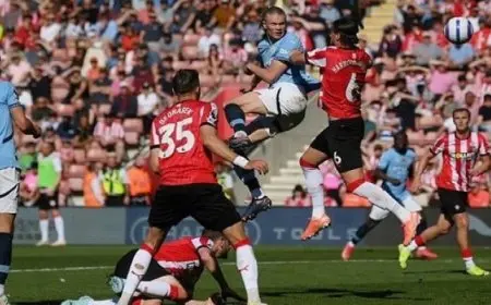 مانشستر سيتى يتعادل مع ساوثهامبتون سلبيا ويفقد نقطتين ثمينتين فى صراعه على التأهل لدورى الأبطال