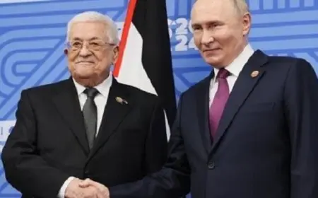 عباس وبوتين يؤكدان ضرورة الوقف الفورى لحرب الإبادة على غزة وعدم تهجير الفلسطينيين