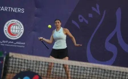 اليوم.. انتهاء البطولة الدولية للتنس