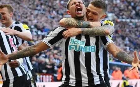 نيوكاسل يفوز على تشيلسى 2 – صفر بالدورى الإنجليزى الممتاز