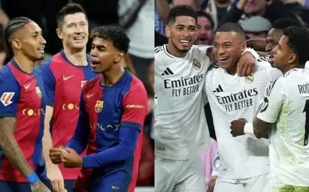 بث مباشر لمباراة برشلونة وريال مدريد في كلاسيكو الدوري الإسباني اليوم