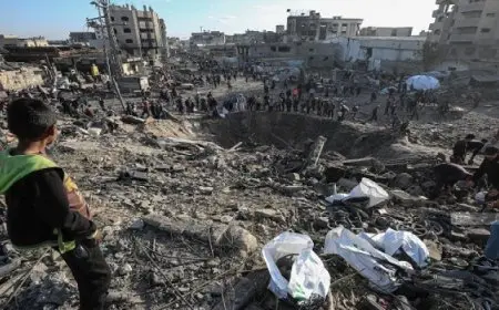 6 شهداء فلسطينيين بينهم أب وابنته بقصف إسرائيلى على مدينتى غزة وخان يونس