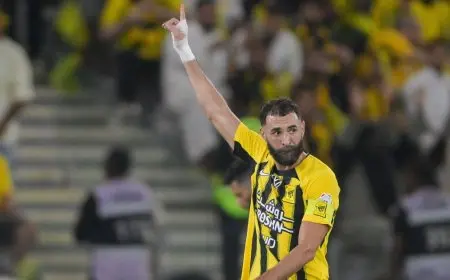 بنزيما وفابينيو يحذران: الاتحاد لم يضمن لقب الدوري السعودي بعد