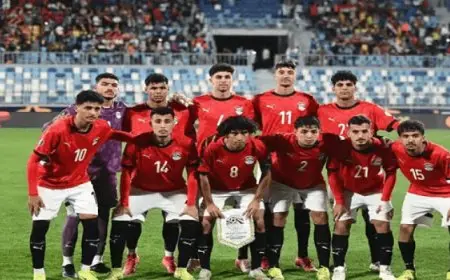 موقعة حاسمة لمنتخب الشباب ضد غانا اليوم فى كأس الأمم الإفريقية تحت 20 عامًا