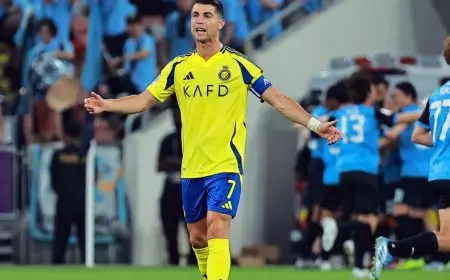 توقعات تشكيلة النصر أمام الأخدود.. ماذا سيحدث في غياب رونالدو؟