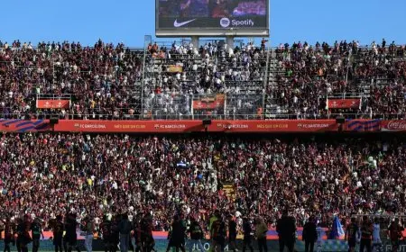 برشلونة يسجل إيرادات قياسية في مونجويك خلال الكلاسيكو