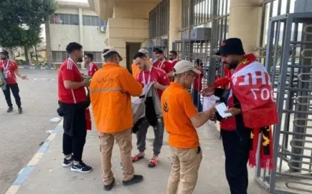 اكتمال الاستعدادات الأمنية لتأمين مباراة الأهلي وسيراميكا في الدوري