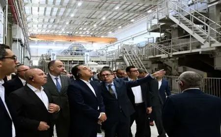 رئيس الوزراء يفتتح توسعات “هيات إيجيبت للمنتجات الصحية” فى السخنة باستثمارات 60 مليون دولار