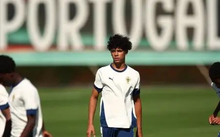 كريستيانو جونيور يحمل الرقم 7 مع المنتخب البرتغالي ويعجز عن تسجيل الأهداف