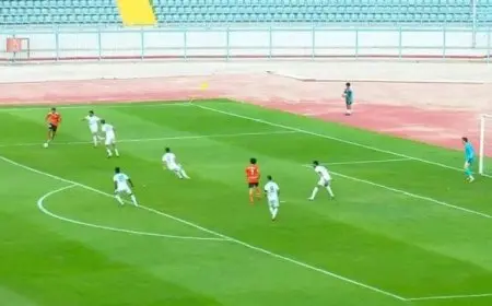 أحمد شريف يحرز هدفًا رائعًا لفريق فاركو أمام المصري في الدوري «فيديو»