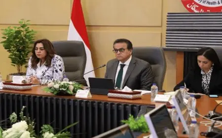 بال .. وزير الصحة يؤكد على الدور المحورى للتنمية البشرية فى تحقيق رؤية مصر 2030
