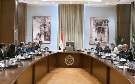 رئيس الوزراء يتابع الإجراءات اللوجيستية لاحتفالات افتتاح المتحف المصرى الكبير