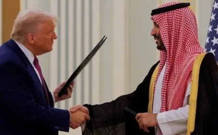 البيت الأبيض: السعودية تستثمر 600 مليار دولار فى أمريكا.. وتوقيع صفقة أسلحة “تاريخية” بين البلدين