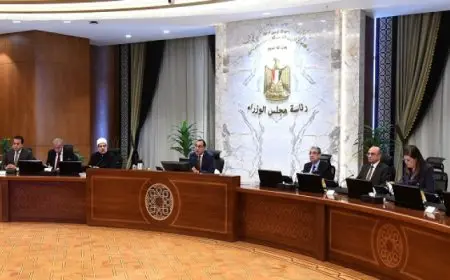 رئيس الوزراء يترأس اليوم اجتماع الحكومة الأسبوعى .. ومؤتمر صحفى عقب الاجتماع