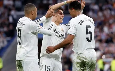 مبابي ومودريتش يساهمان في التشكيلة الأساسية لريال مدريد ضد مايوركا