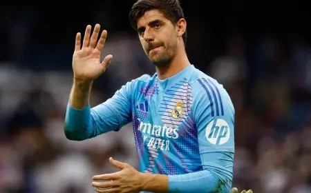 كورتوا يصف جاكوبو رامون بـ”الجوهرة” بعد انتصار ريال مدريد على مايوركا