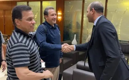 عودة الفوج الأول من الرياضيين المصريين إلى القاهرة قادماً من ليبيا