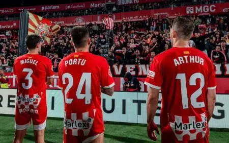 من قمة دوري الأبطال إلى ذيل الترتيب.. هل انتهت رحلة جيرونا الملحمية؟