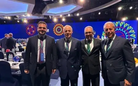 وفد اتحاد الكرة يلبّي دعوة رئيس باراجواي خلال مشاركة في «كونجرس فيفا»