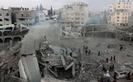 استشهاد وجرح عدد من الفلسطينيين فى قصف إسرائيلى على خانيونس