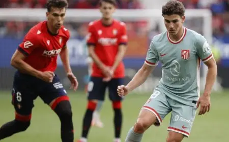 أتلتيكو مدريد يتعرض للهزيمة أمام أوساسونا ويواجه خطر فقدان المركز الثالث في الليغا