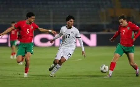 منتخب مصر يخسر أمام المغرب بهدف ويخرج من كأس أمم إفريقيا للشباب «فيديو»